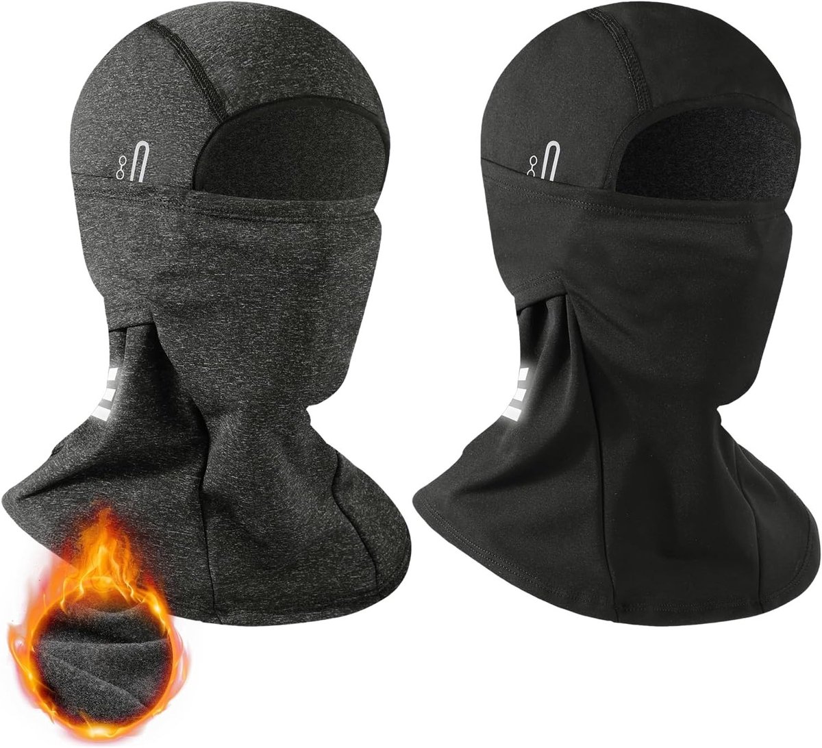 Thermisch Ski Masker met Winddichte Balaclava, Zacht Fleece, Nekwarmer voor Buitenactiviteiten en Motorrijden, Ademend en Lichtgewicht voor Mannen en Vrouwen