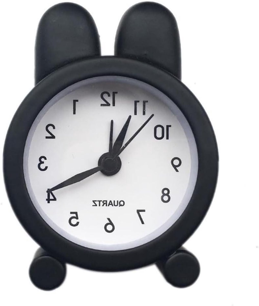 Dieren Wekker - Digitale Klok - Wakker Worden - Schattig Design - 8.9 x 6.1 cm - Wit