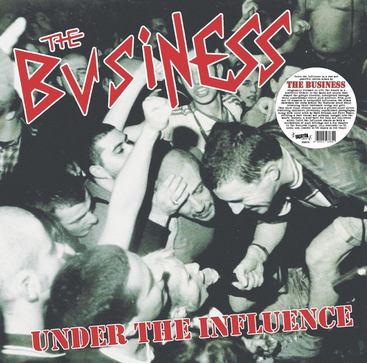 The Business - Under The Influence (LP) (Coloured Vinyl)
