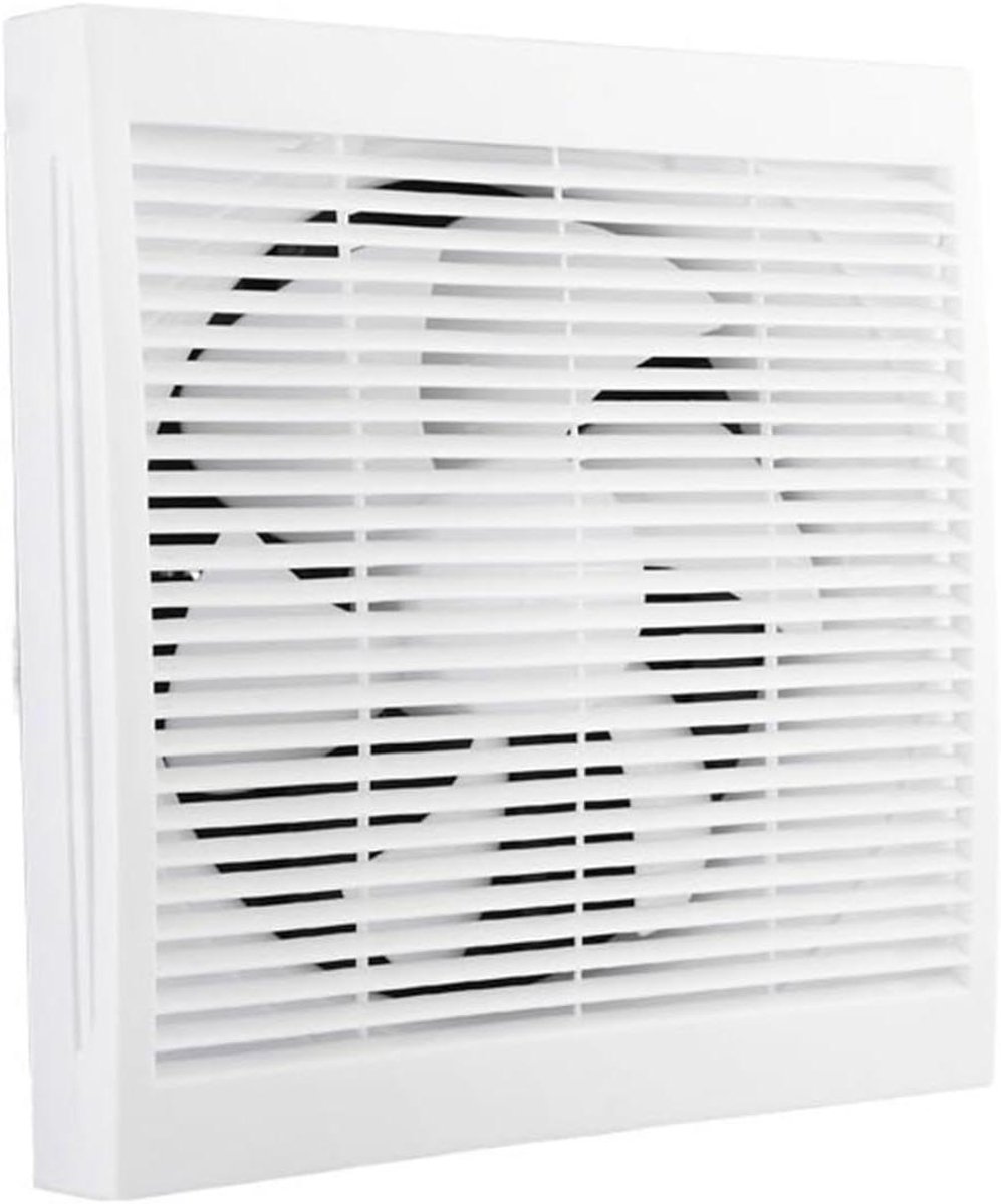 Afzuigventilator - Ventilatie - Luchtkwaliteit Verbeteren - Stille Werking - 8 Inch - Wit