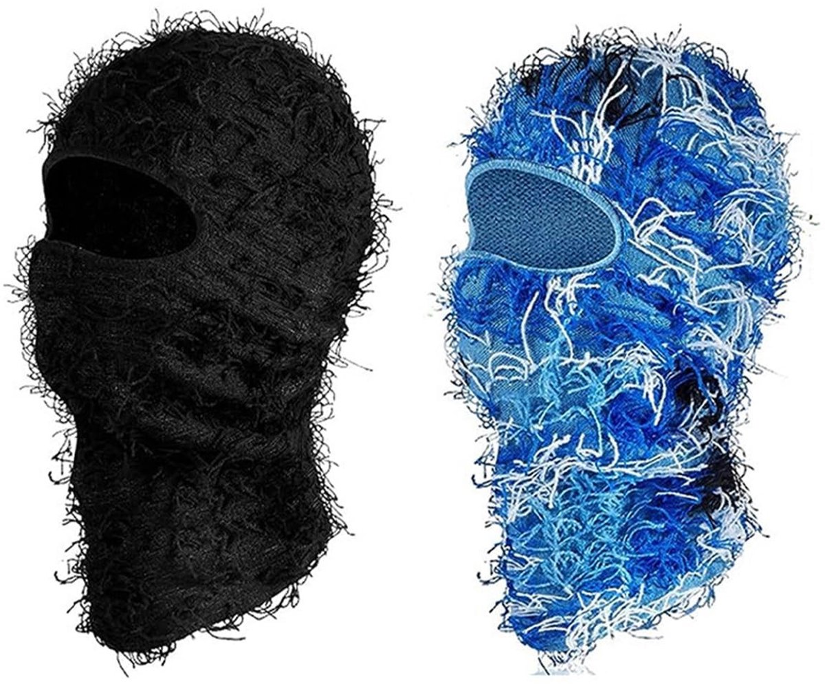 aladdien - Noodlijdende Bivakmuts - Gebreid Skimasker - Winddicht en Warm - Multifunctioneel - Perfect voor Winterse Activiteiten - Geschikt voor Ma...