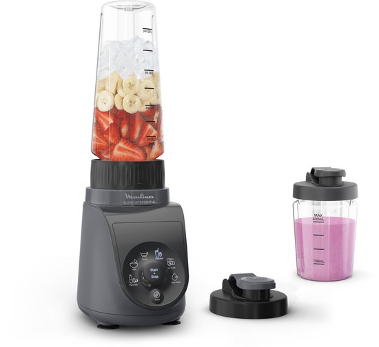 Moulinex Blend Up Essential LM1EHBF0 Grijs