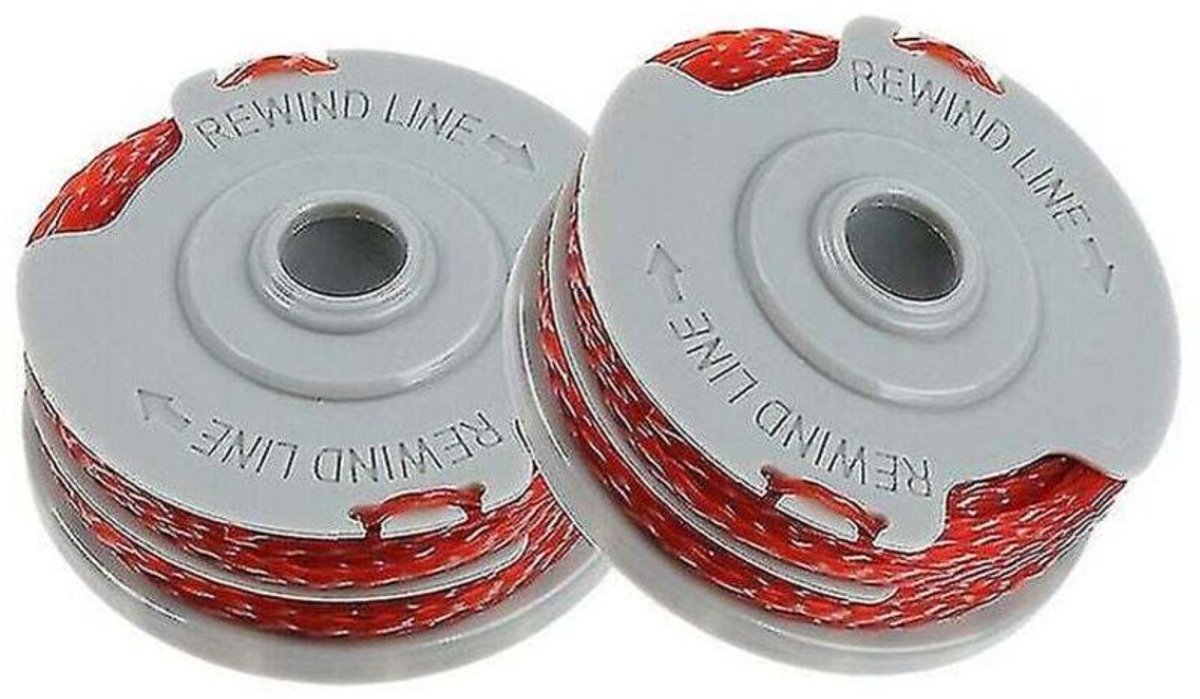 Twee maaidraden en spoelen geschikt voor de Flymo Contour 500, Power Plus 500 en 500XT.