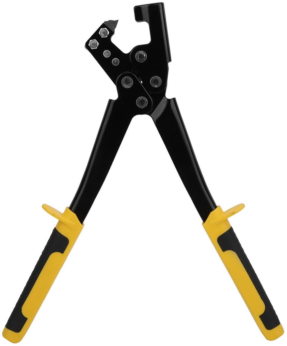 aladdien - Placo Krimptang - Handgereedschap voor Plafondprofielen - Zwart - Decoratie Tang - Perfect voor Klusprojecten - Ontworpen voor Precisiewerk