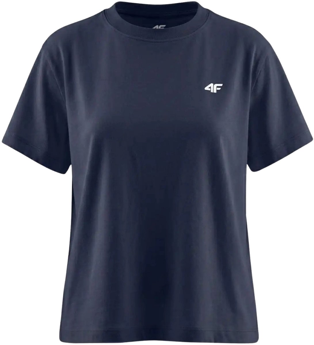 4F T-shirt Dames Donkerblauw - Maat S