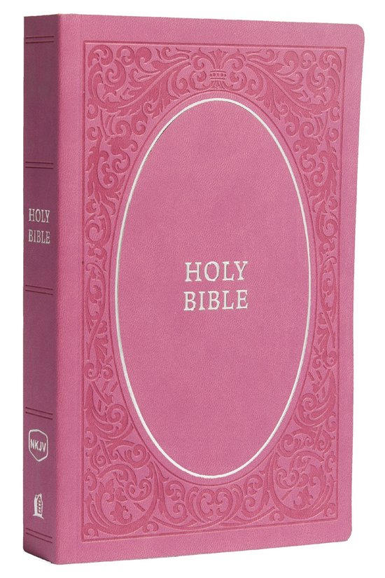 NKJV, Holy Bible, Soft Touch Edition, Leathersoft, Pink, Com ... - cover