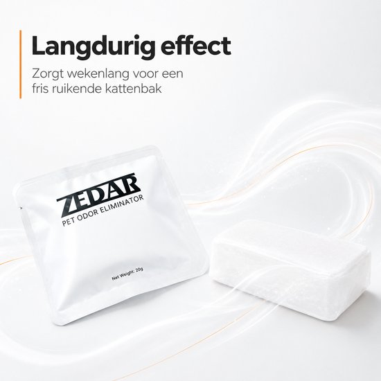 Zedar K1200 deodorizer - 6 stuks - geurpods