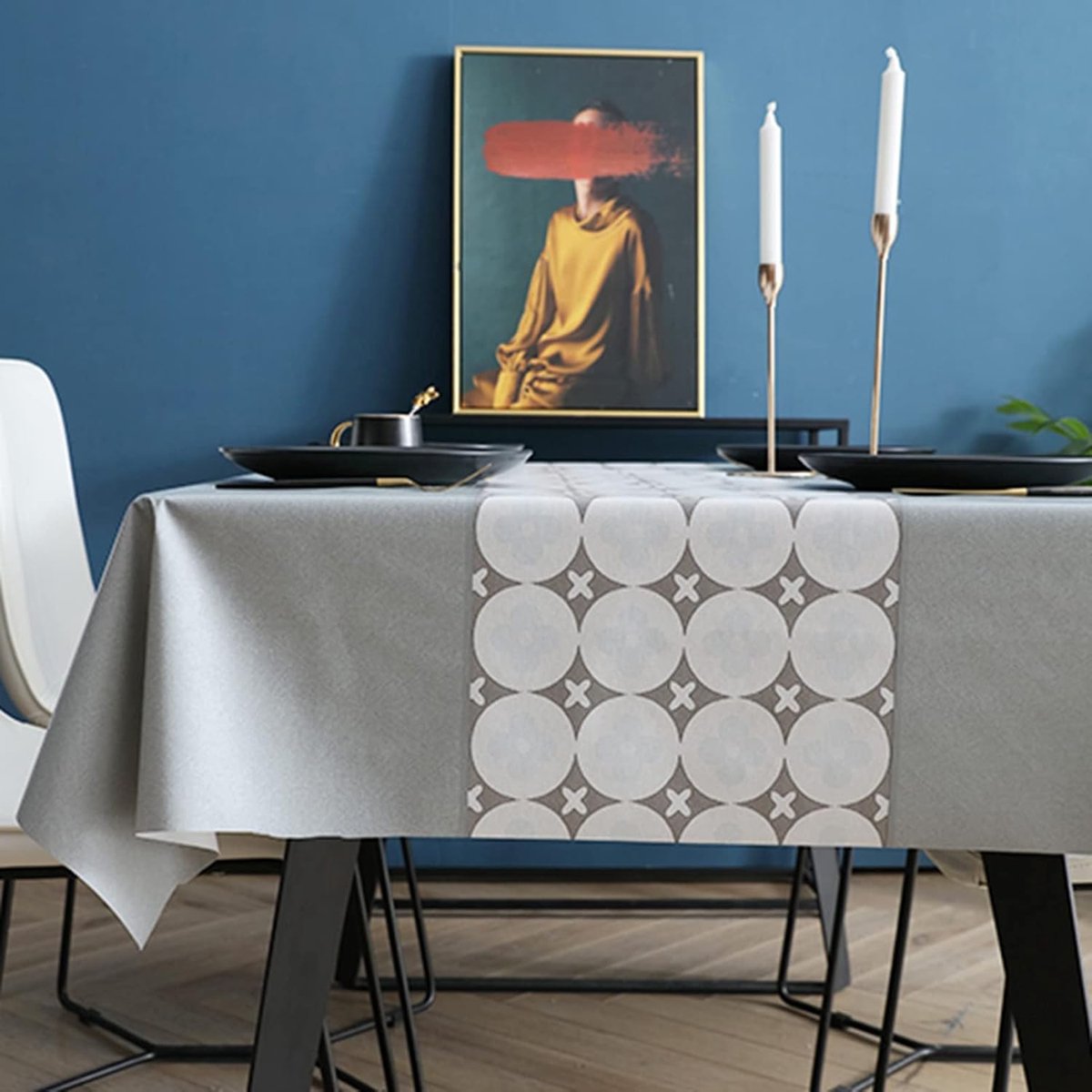 Tafelkleed - Tafelzeil Beschermer - Tafel Beschermen - Waterdicht Krasbestendig - 80 x 120 cm - Transparant
