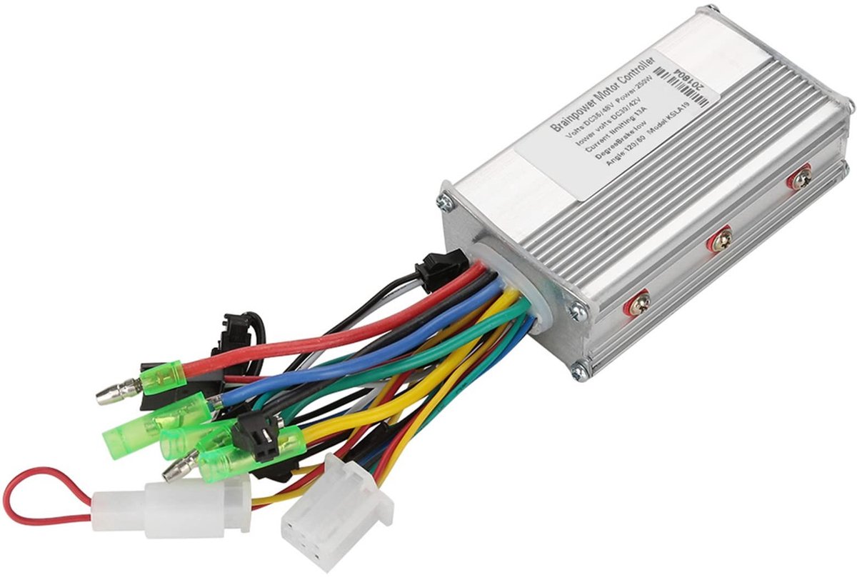 SPHProducts - 36V/48V Brushless Motor Controller - E-bike en Scooter - Aluminium behuizing - Elektrische voertuigen - Motor besturing - Geschikt voor f...