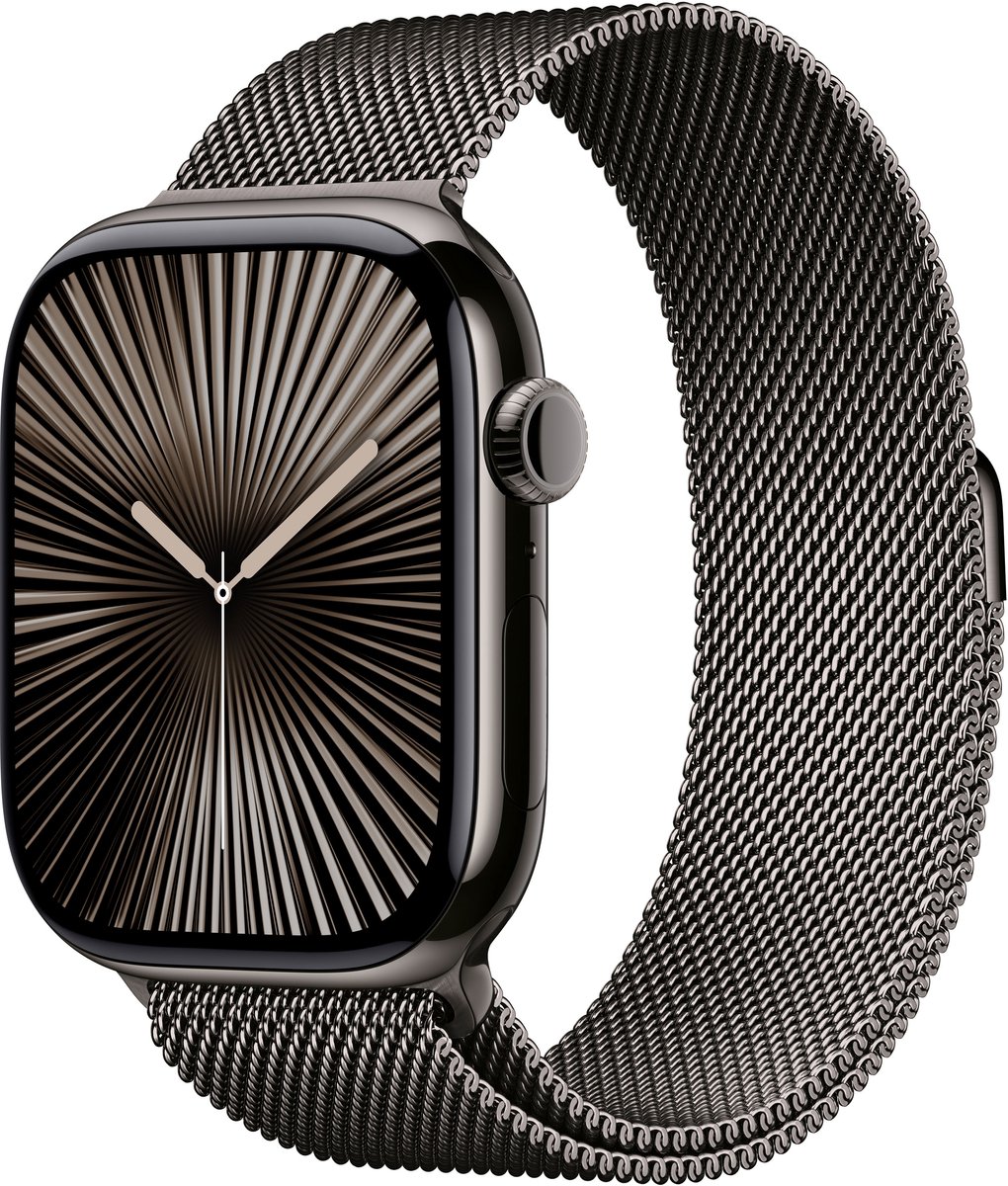 Apple Watch Series 10 Sporthorloge 46mm Slate Titanium met - Apple - €626,00