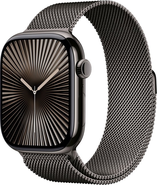 Apple Watch Series 10 Sporthorloge 46mm Slate Titanium met - Apple - €626,00