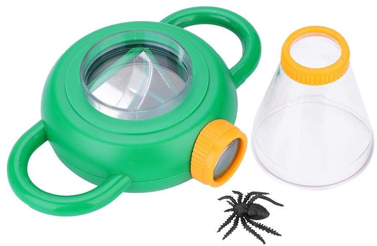 ONF3 - Vergrootglas voor Kinderen - 4X Vergroting - Educatief Speelgoed - Hoogwaardig ABS Plastic - Verkenning en leren - Ideaal voor nieuwsgier...