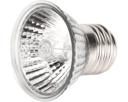Zonnewarmtelamp Reptielen - Terrarium Warmtelicht - Habitat Verwarmen - Simuleert Zonlicht - 50W - Glas