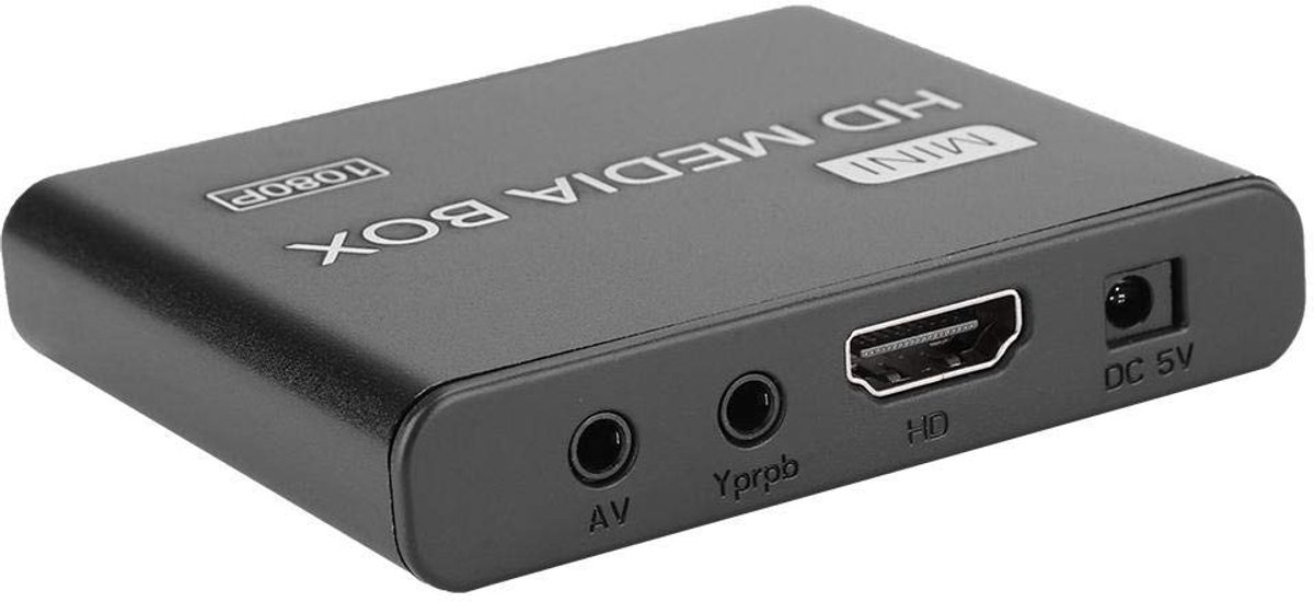 Store_7 - Mini 1080P mediaspeler - Netwerkvideospeler met HDMI - Compact en veelzijdig - Harde schijfspeler - Geschikt voor tv, monitor en projecto...