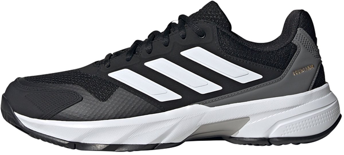 Adidas Performance Courtjam Control 3 Tennis Schoenen - Heren - Zwart