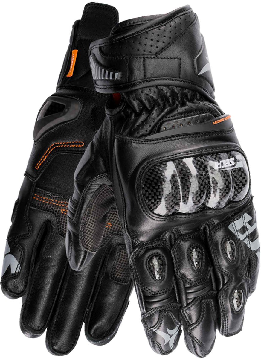 Seca Trackday Short Motorfiets handschoenen -