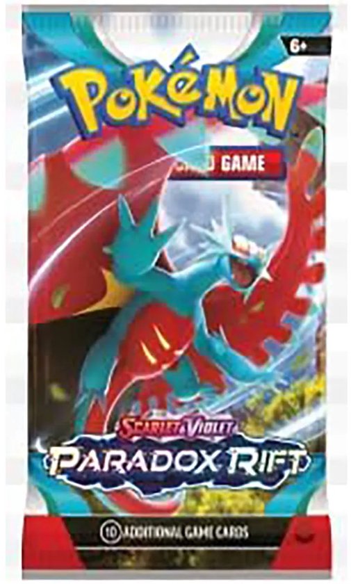 paradox rift half booster box Pokemon Paradox Rift SV04 SEALED Half Booster Box Case