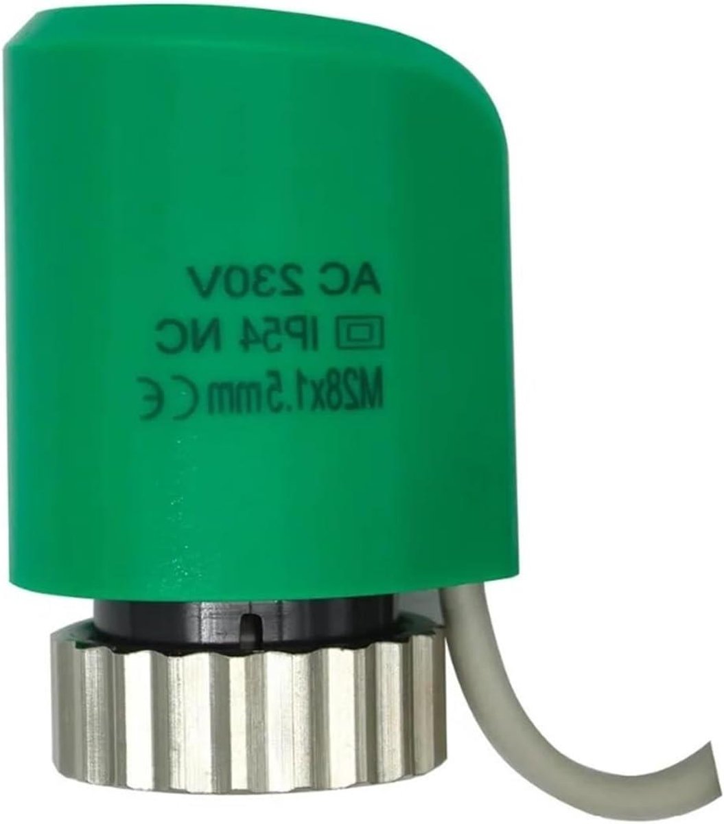 Elektrische Thermische Actuator - Vloerverwarming Regelklep - Verwarming Regelen - Standaard M28x15mm - 230V - Wit
