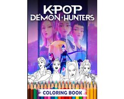 K-pop Demon Hunters Coloring Book