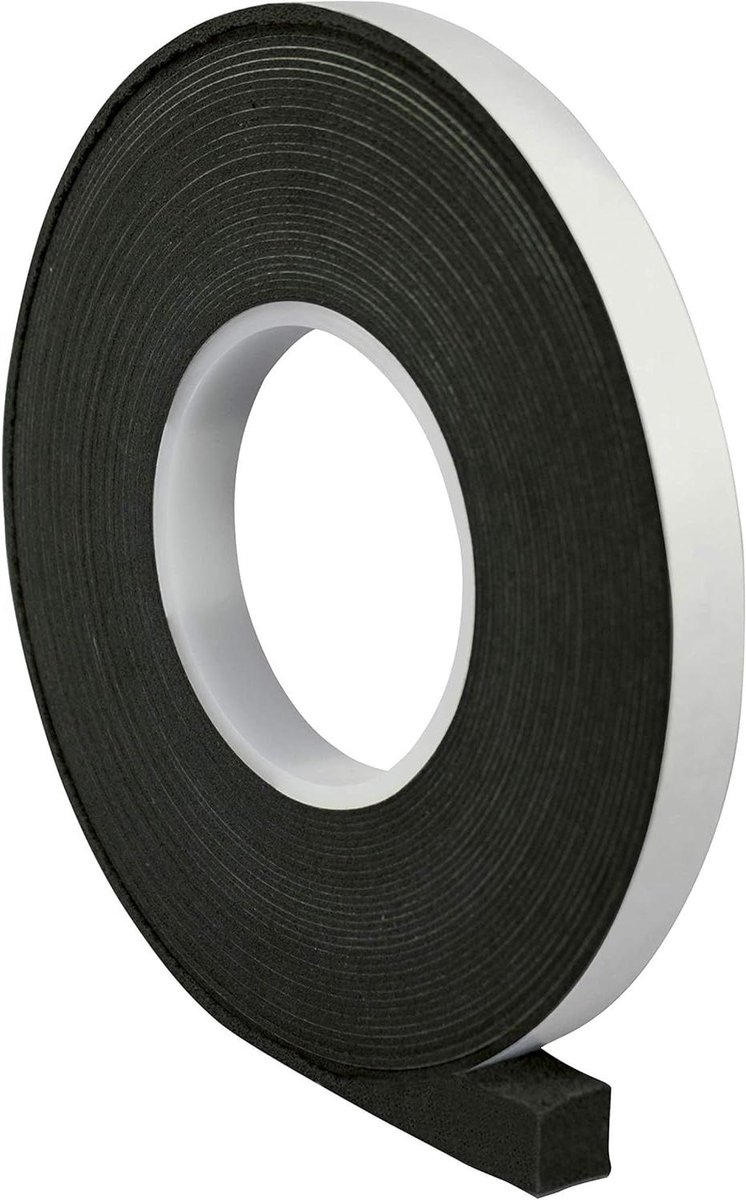 Afdichtband - Comprimeerband - Waterdicht Maken - Slagregendicht BG2 - 6/15 - Zwart