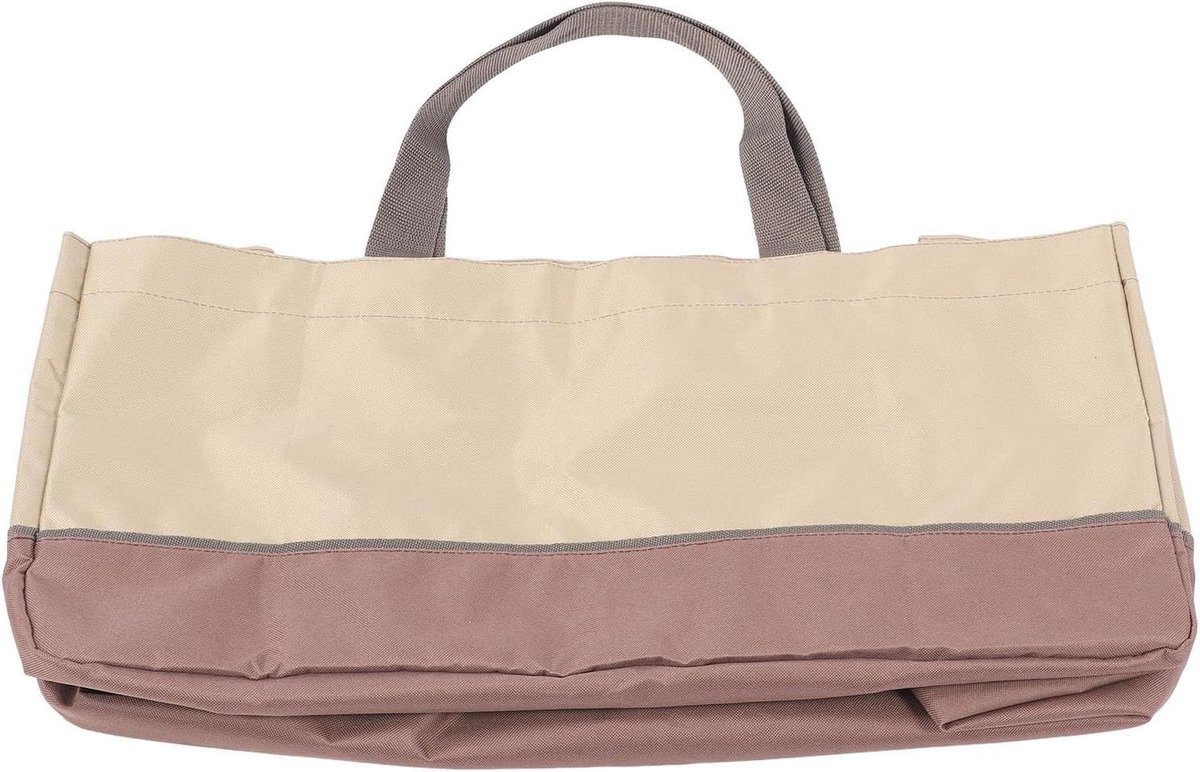 Brandhout Drager - Hout Tas - Buiten Koken - Robuuste Oxford Stof - 60 x 30 x 30 Cm - Zwart