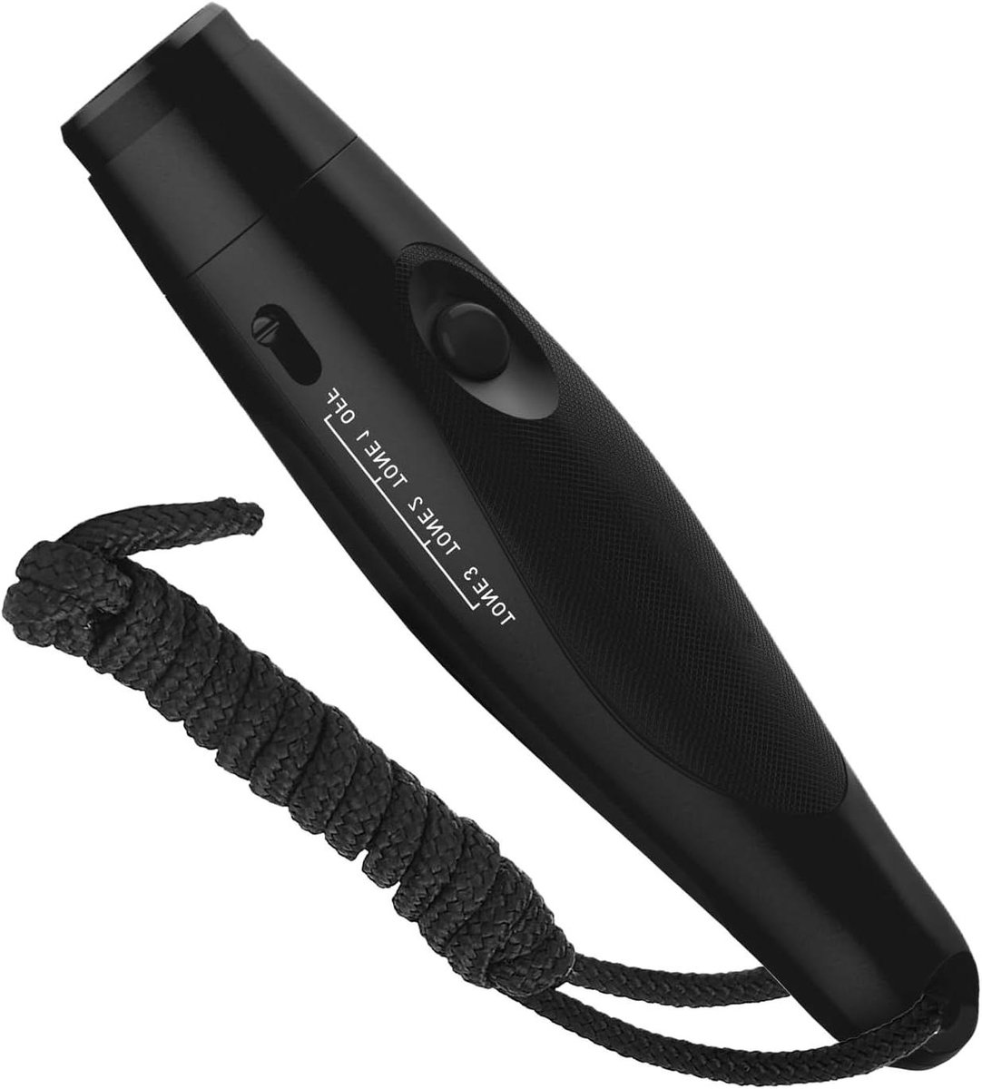 Elektronische Fluit - Hondenfluitje Training - Honden Training - 3 Kleuren Instelbaar - 15.5 cm - Zwart