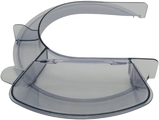 Spatdeksel Keukenmachine - Deksel Bescherming - Mengen Voorkomen - Origineel Onderdeel - 25 cm - Transparant — afbeelding 3