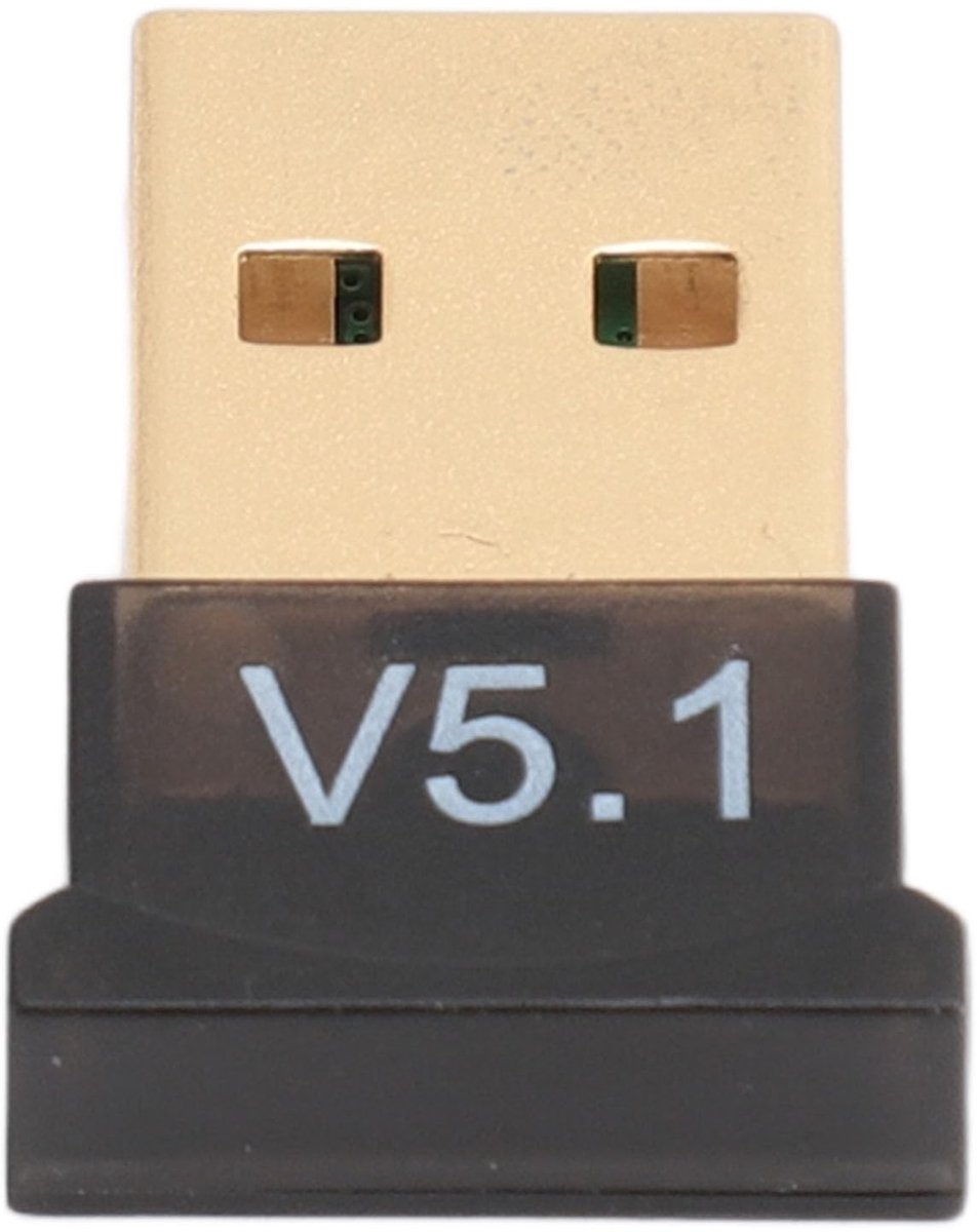 ONF3 - USB Bluetooth-adapter - Bluetooth 5.1 - Snelle gegevensoverdracht - Compact formaat - Voor Pc en Laptop - Plug en Play - Ideaal voor muis...