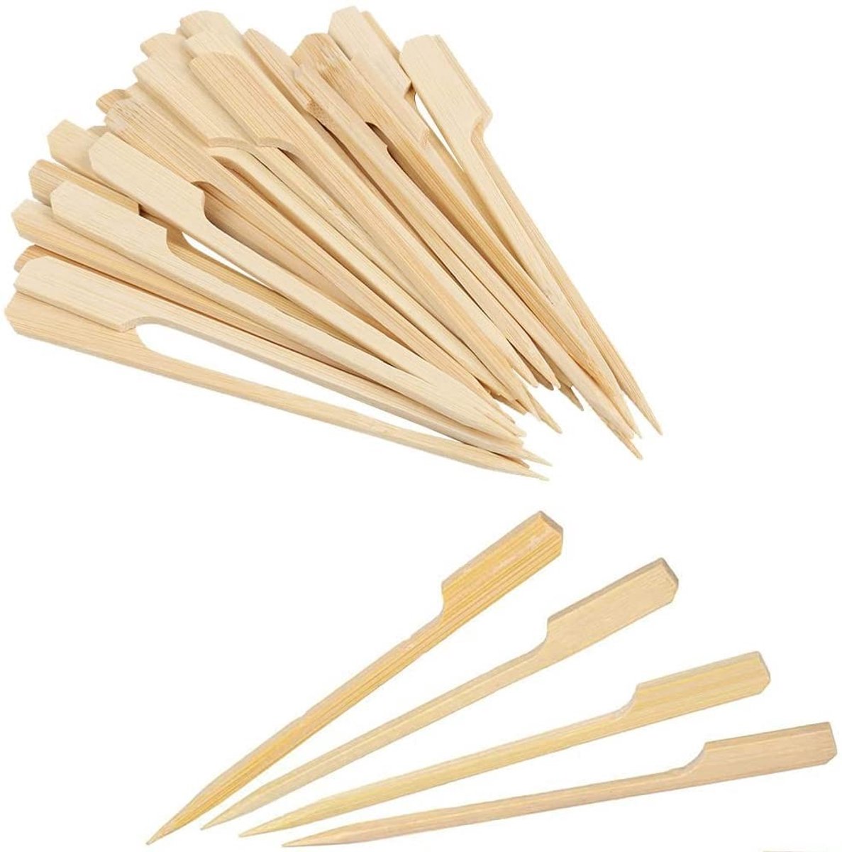 100 Bamboe Spiesjes voor Fingerfood - Duurzaam en Veilig (15 cm)