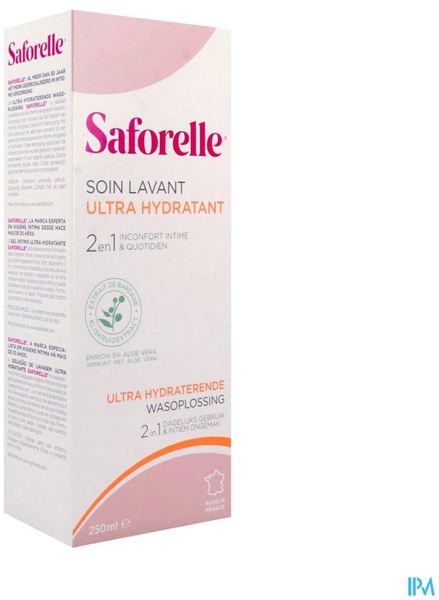 Saforelle ULTRA HYDRATERENDE WASVERZORGING 250ml