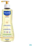 Mustela reinigingsolie voor de droge huid van baby en kind, 500 ml, met biologische avocado-olie.