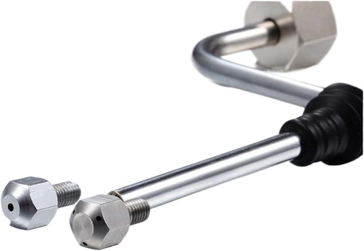 Stoommondstuk Koffiezetapparaat Stoompijp Accessoire Melkschuim Maken Extra 3-gaats Tip 5 Stuks Zilver