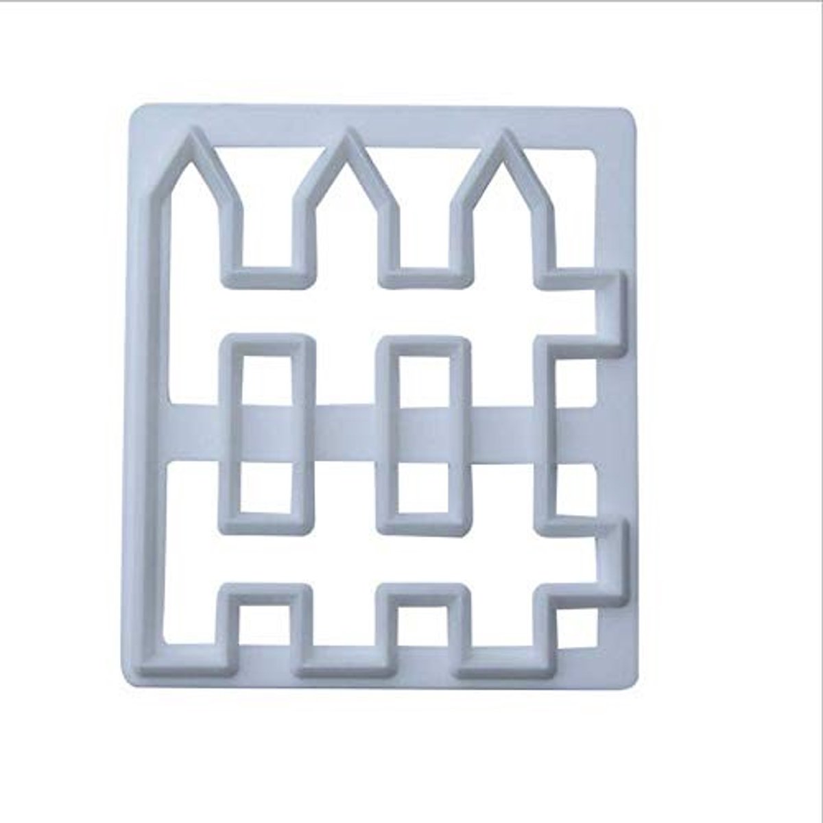 Nikou Fondant Cake Mould Tuinhekje - Creatieve Bakvorm voor Decoratie