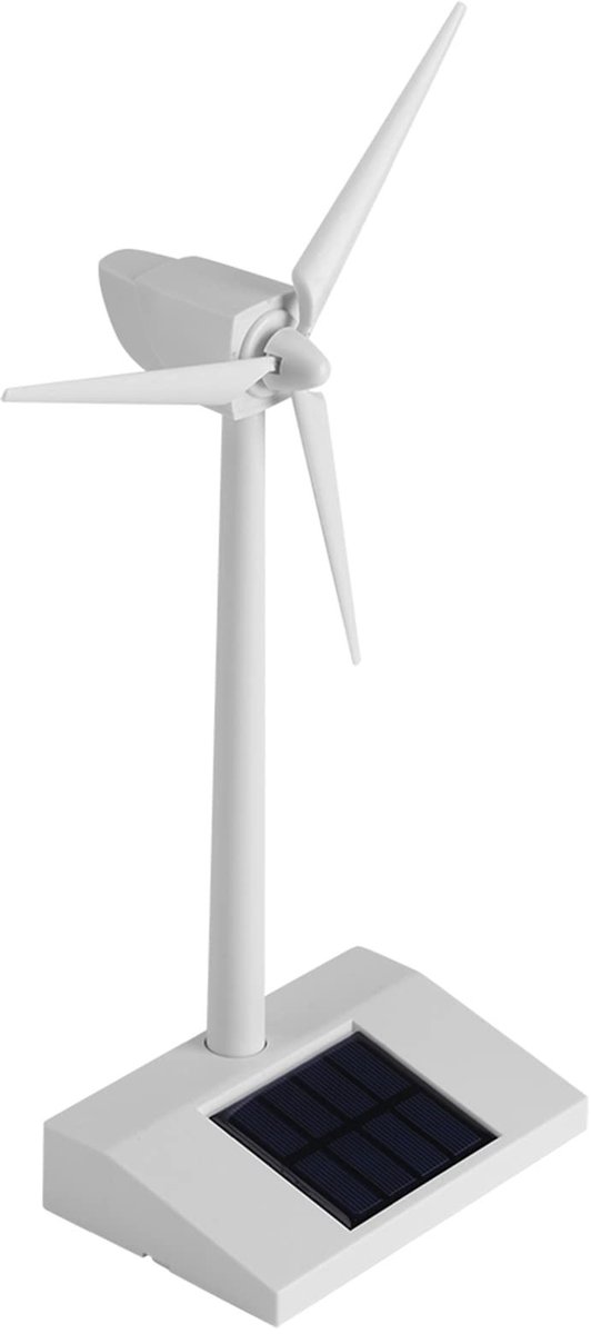ONF3 - Wind Speelgoed - Mini Zonne-Energie Windmolen - Onderwijs Tool - 21 x 11 x 3 cm - Tuin Decoratie - Geschikt voor 0 - 12 jaar - Zonne-ener...