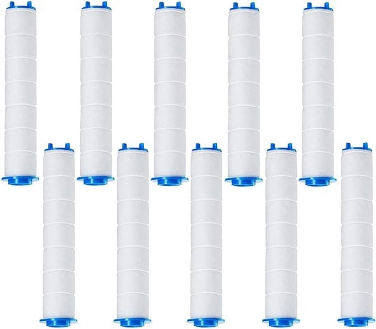 Douchefilters van PP-katoen voor afneembare handdouche, pack van 10 filters