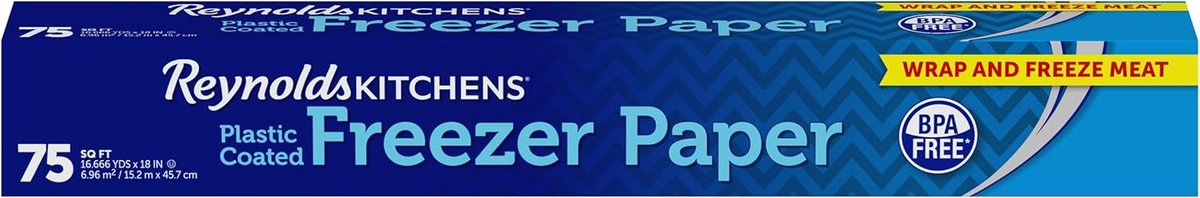 Aluminium Vriezerpapier 18 inch x 75 voet - Professionele Kwaliteit