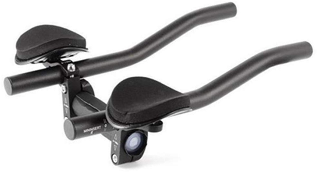 TT Aerobars Aluminium Handlebars met Zachte Sponskussens voor Triathlon Fietsen