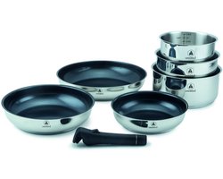 Set 7 pièces amovible 'réactif' inox Laguiole LA-9120850