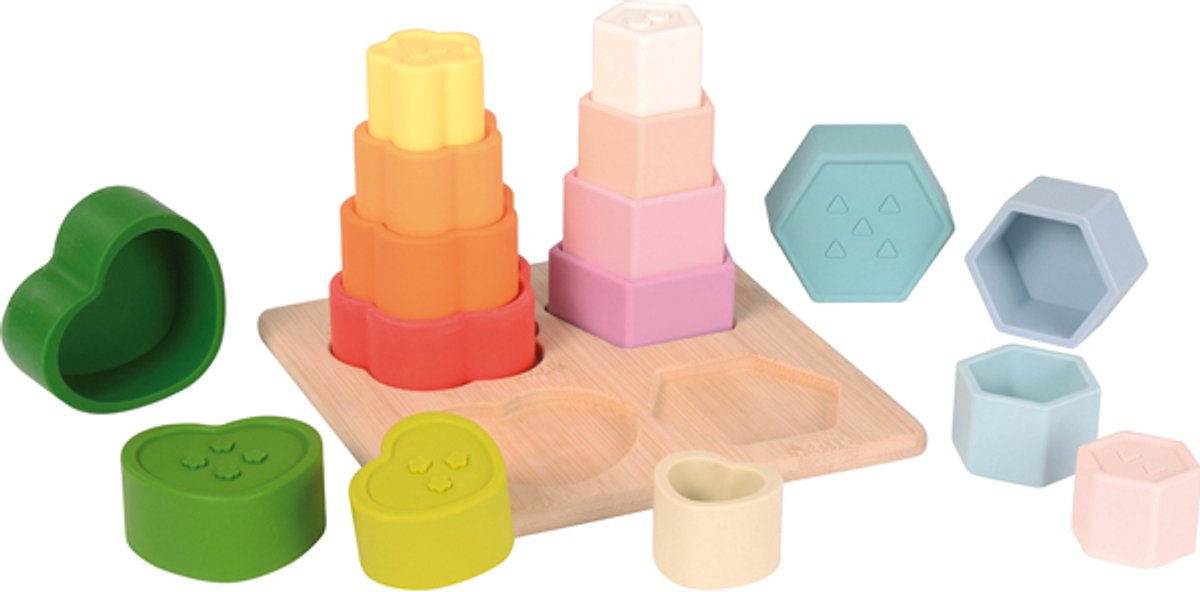 Eduplay stapelspel zacht speelgoed voor kinderen.