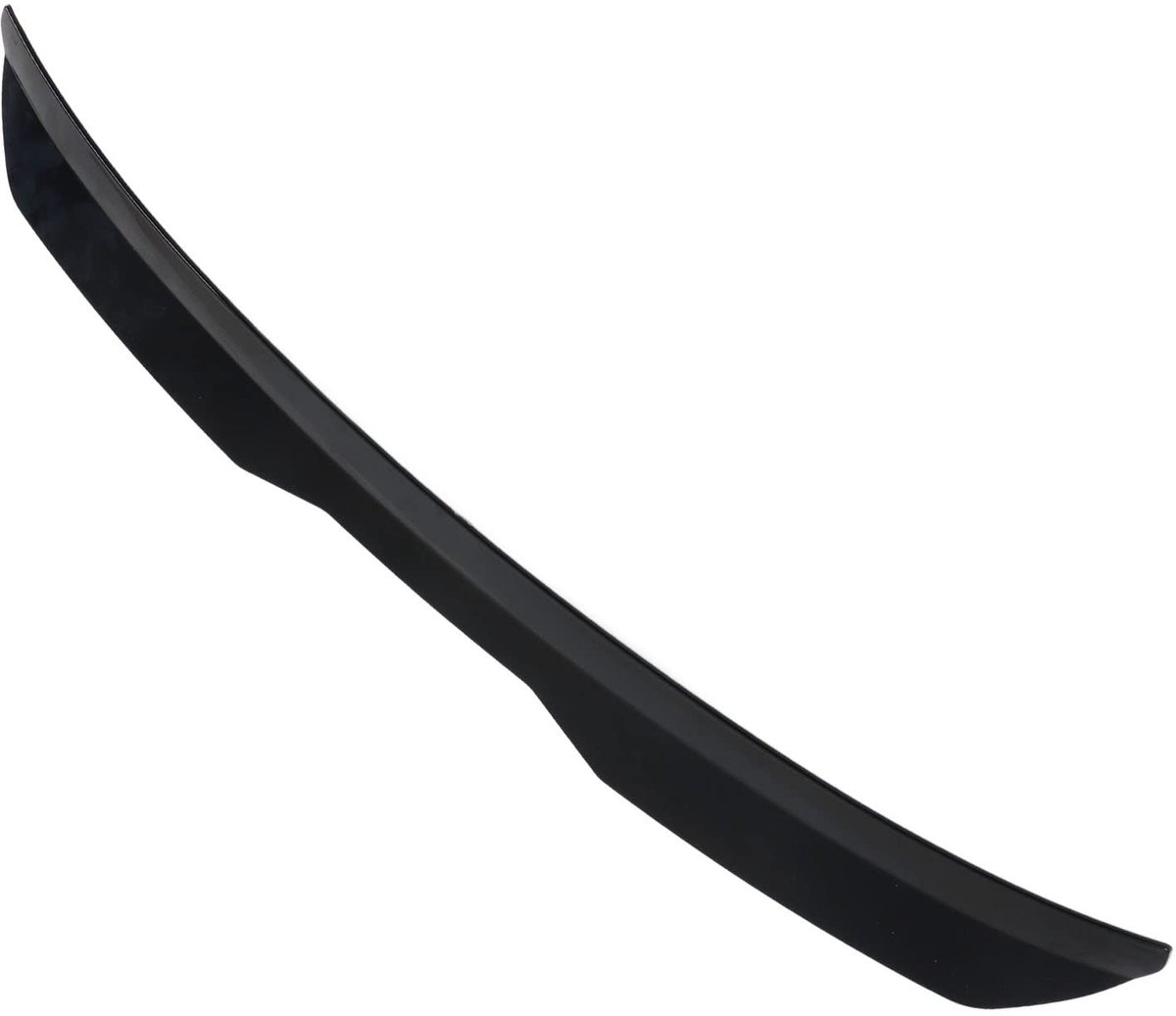 aladdien - Achterruit Dakspoiler - Universele Spoiler - Eenvoudige installatie - Glanzend zwart - Visor deflector - Geschikt voor auto - Universeel ..