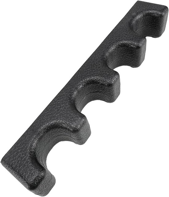 Poolkeu Houder - Biljart Accessoire - Spel Organisatie - Compact Draagbaar - 4 Keuen - Zwart — afbeelding 4