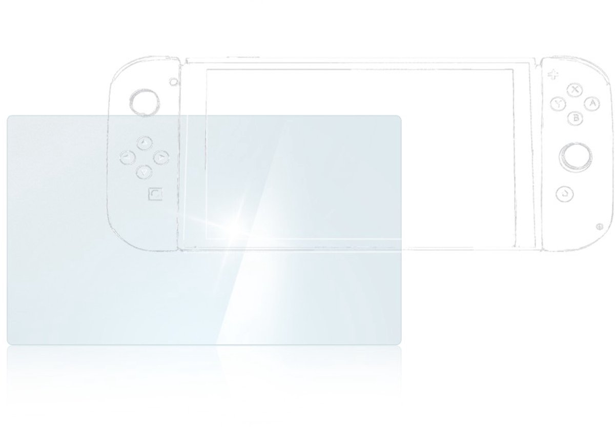 uRage Beschermglas voor Nintendo Switch OLED, 2 stuks