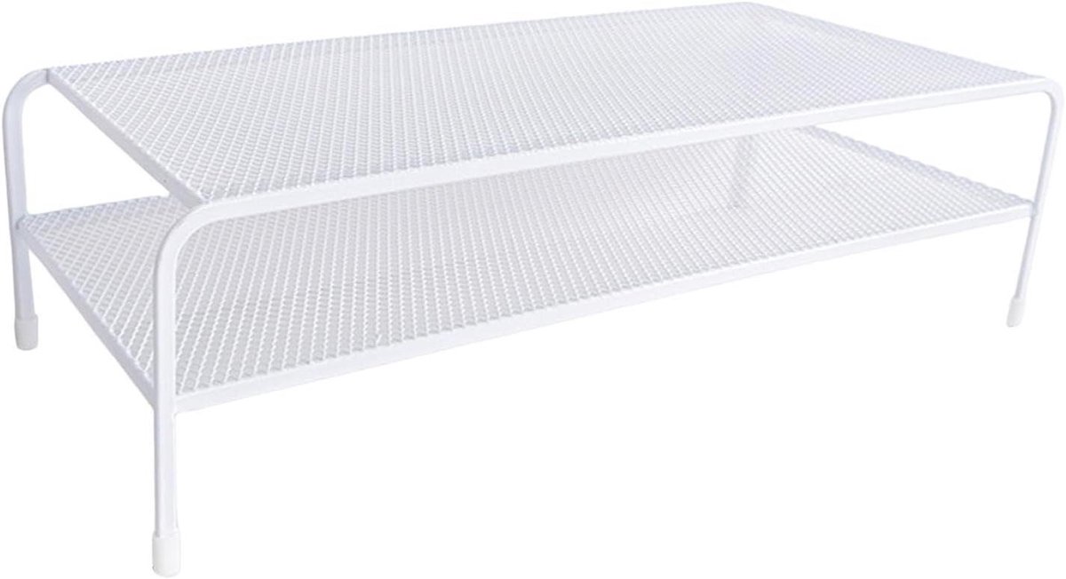Laptop Bureau Standaard - Monitor Verhoger - Bureau Organisatie - Ergonomische Houding - 50x20x8 cm - Zwart