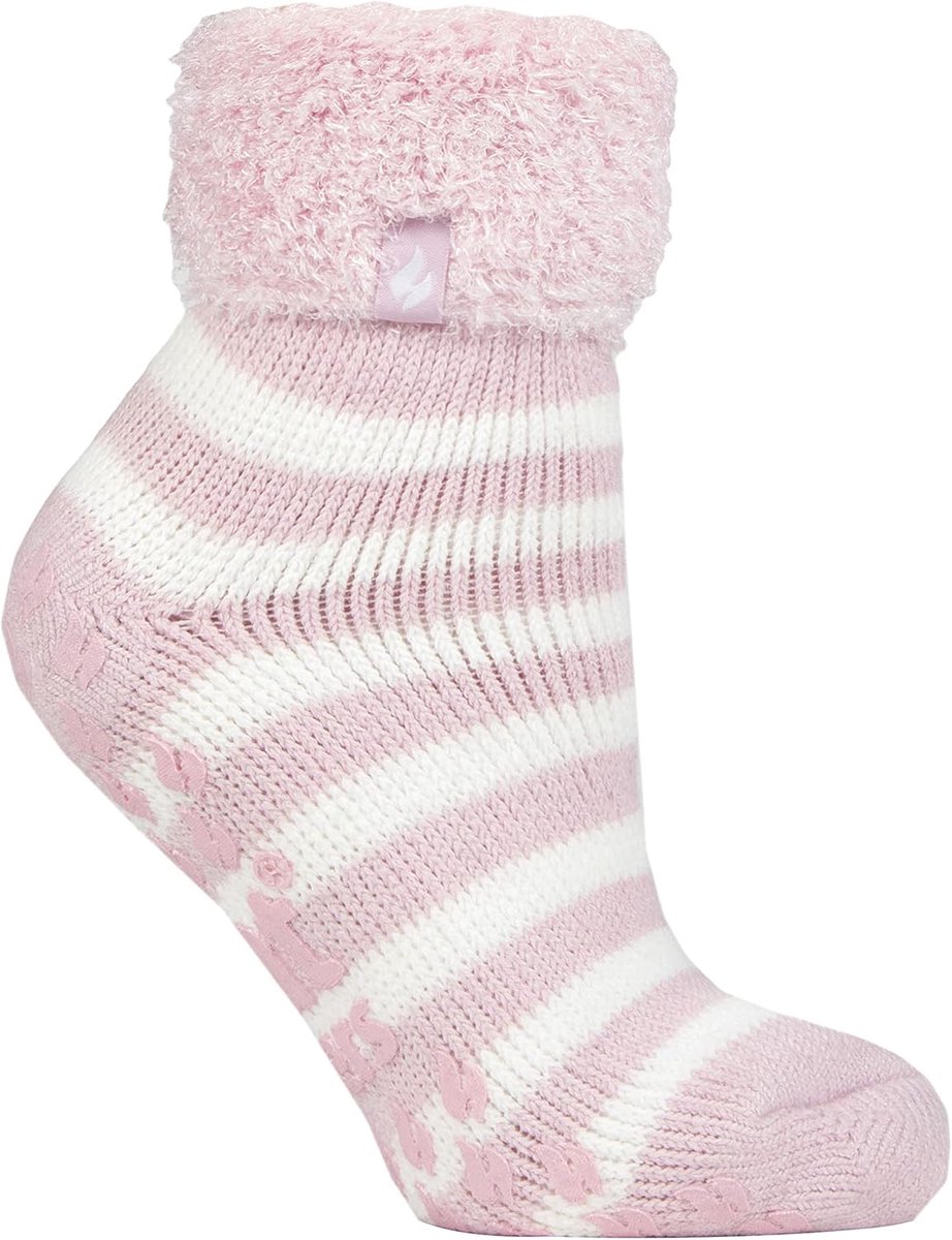 Thermo Antislip Sokken Dames - Extra Warme Binnenhuissokken met Grip