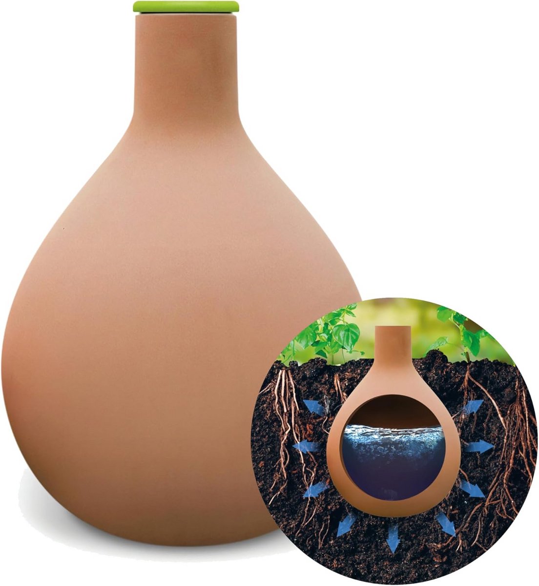 Watergeefbol Terracotta voor Planten - Automatische Watergift voor Binnen en Buiten
