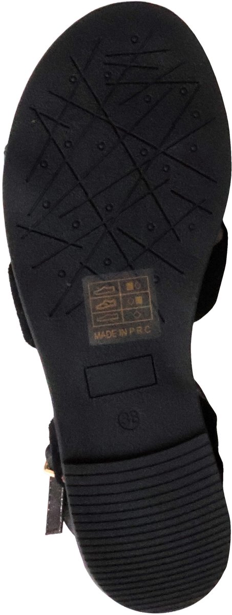 Platte sandalen met bandjes