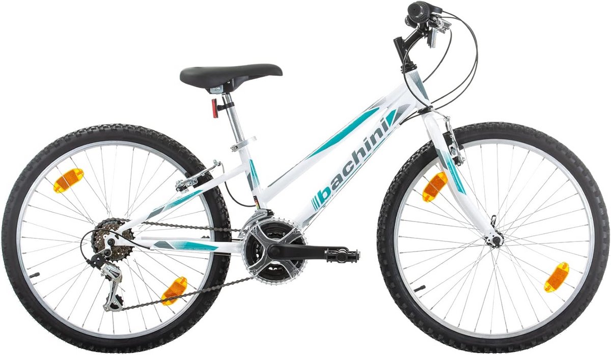 24 inch Mountainbike met 18 Versnellingen voor en (130-155 cm)