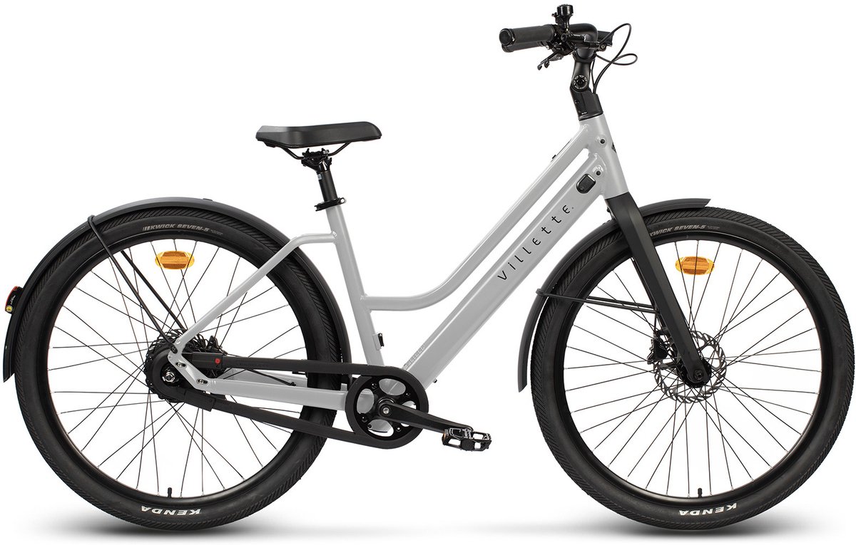 Villette Le Mouvement GL elektrische stadsfiets automaat 10 Ah wit