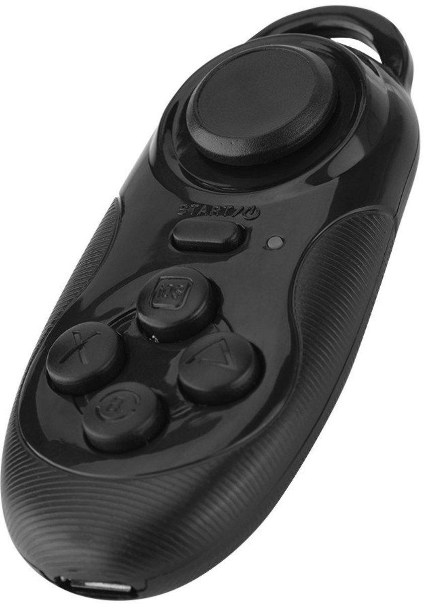 aladdien - Mini draadloze Bluetooth-afstandsbediening - Multifunctioneel - Compact formaat - Gamepad - Geschikt voor Android - 4-in-1 bediening