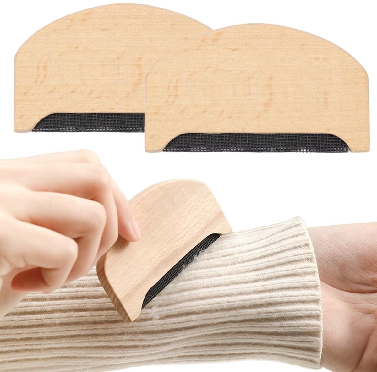 SPHProducts - Lintremover - Handmatige dierenhaarverwijderaar - Effectieve reiniging - 2-Pack - Voor kleding en tapijt - Verwijdert pluizen - Geschikt